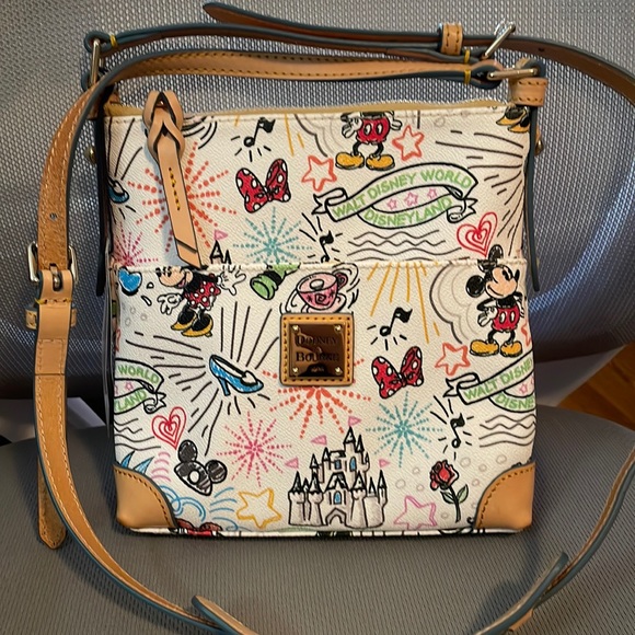Dooney & Bourke Handbags - NWT Dooney & Bourke Disney sketch print crossbody